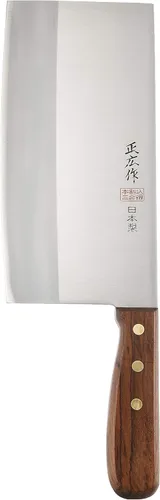 Vista 2 de Cuchillo de chef chino de acero inoxidable japonés Masahiro Tx-103