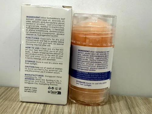 Vista 7 de Crema de urea 60% hidratante en barra para el cuidado de los pies, nueva crema hidratante y antigrietas para pies secos y agrietados, loción