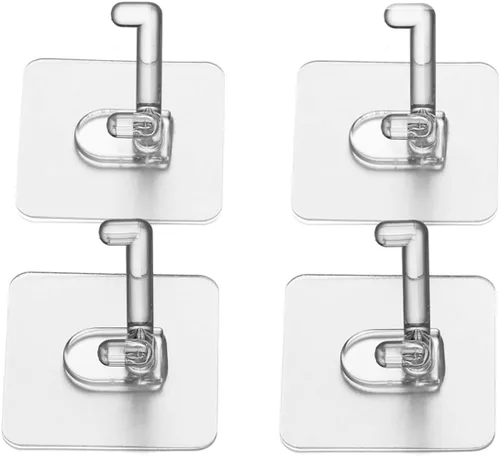 Vista 5 de Steon Soporte para maquinilla de afeitar para ducha, soporte adhesivo para afeitadora de ducha, extraíble y reutilizable, impermeable, ganchos