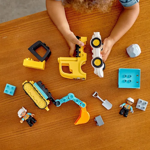 Vista 3 de LEGO DUPLO 10931 - Bloques de construcción para niños pequeños, juguetes de construcción de aprendizaje y educación para preescolar, regalo