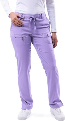 Vista 23 de Adar Pro Scrubs - Pantalones ajustados de yoga para mujer Manzana