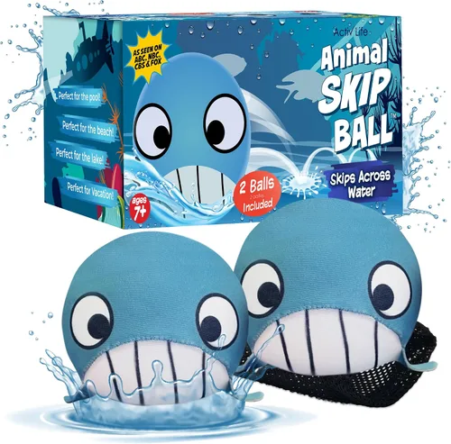 Vista 16 de Activ Life - Pelotas de agua más grandes de 3 pulgadas, pelota de rebote de agua para piscina, juguetes de playa para amigos, familia, niños