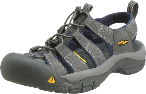 Vista 30 de KEEN Newport H2 Sandalias de punta cerrada para hombre Aleación/oro crema