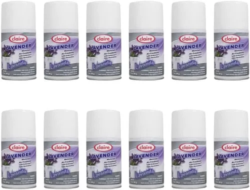 Vista 3 de Claire CL107-12pk Wild Cherry - Ambientador medido; 7 onzas, peso neto, 12