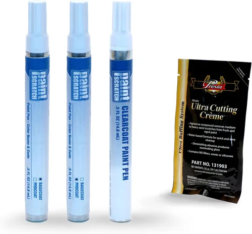 Vista 6 de PaintScratch Touch Up Paint Pen Car Scratch Repair Kit - Compatible/Replacement for Volvo XC60 Aurora Silver (Color Code: 745)