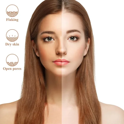 Vista 2 de YourMate Vaporizador Facial Nano Iónico, Vaporizador Facial Ajustable con Neblina Cálida de Aromaterapia para Senos, Hidratación Desobstruye