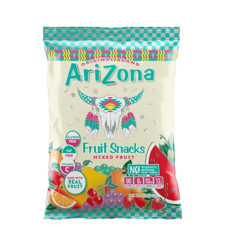 Vista 3 de Bocadillo AriZona gomas de fruta real, masticables
