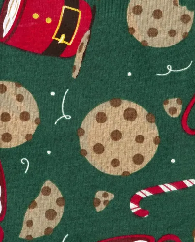 Vista 5 de The Children's Place Baby Christmas Pajamas, Cotton