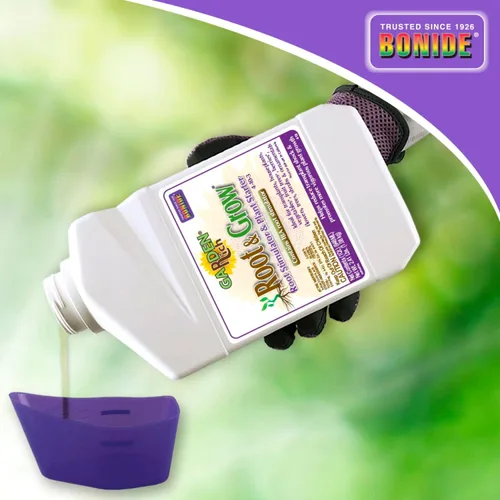 Vista 6 de Bonide Garden Rich - Estimulador de raíces y crecimiento y solución de inicio de plantas, fertilizante concentrado de 32 oz 4-10-3 para trasplante