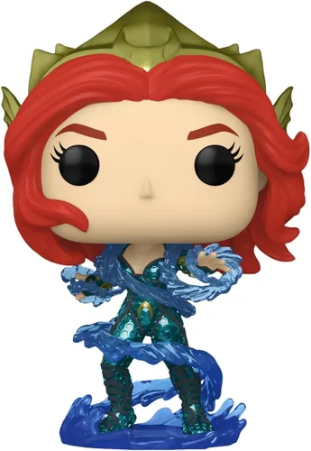 Vista 2 de Funko Pop! Movies: DC - Mera - Aquaman - Figura de vinilo coleccionable - Idea de regalo - Producto oficial - para niños y adultos - Fans