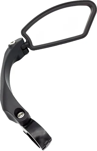 Vista 7 de Hafny Espejo de bicicleta de manillar de lente de acero inoxidable, espejo retrovisor seguro para bicicleta