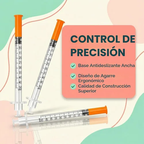 Vista 5 de Jeringas 0.0 fl oz 30G 5/16" (8mm), envueltas individualmente, caja de 100 jeringas de laboratorio