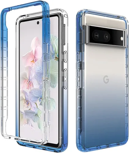 Vista 104 de Pzwoxukhov Funda para Xiaomi Poco M3 M2010J19CG M2010J19CI Caso, alta transparencia, color degradado, funda de absorción de impactos anticaída