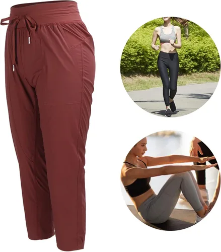 Vista 7 de Betued Sweatpants Women Casual Drawstring Jogging Pants Breathable Com, Running Pants fortable Fitness Sweatpants Drawstring