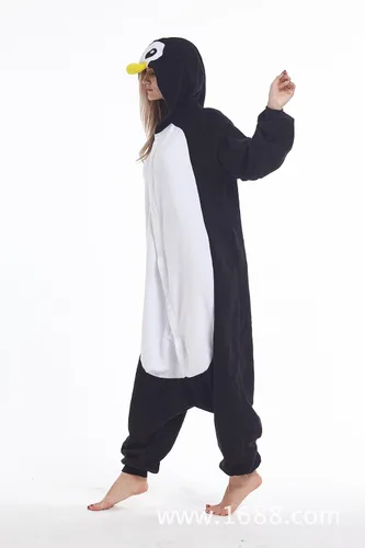 Vista 3 de Pijama unisex de una pieza para disfraz de animal
