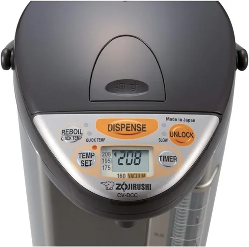 Vista 2 de Zojirushi America Corporation CV-DCC40XT Calentador de agua híbrida VE, Marrón oscuro inoxidable