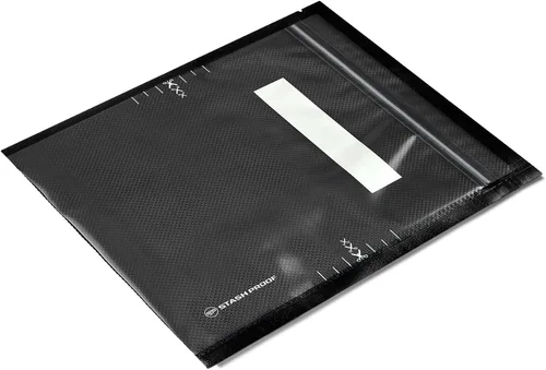 Vista 7 de Bolsas resellables con cierre al vacío de 7 x 8 pulgadas (100 unidades) de 5.5 mil (negro y transparente), sin BPA, de grado comercial