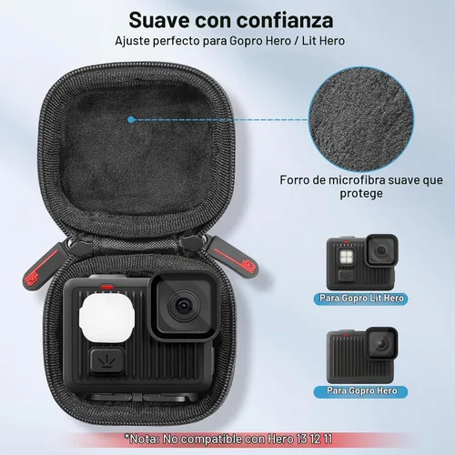 Vista 2 de STARTRC VCR Estuche de transporte para gopro Hero 4K/ Lit Hero Accesorios