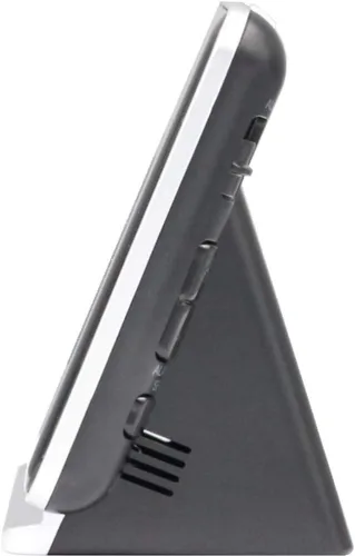 Vista 2 de SEIKO Hudson Everything - Reloj despertador digital para dormitorio, color negro