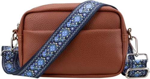 Vista 2 de ZANQANO - Correa de repuesto para bolsa bandolero, ajustable, estilo guitarra, multicolor