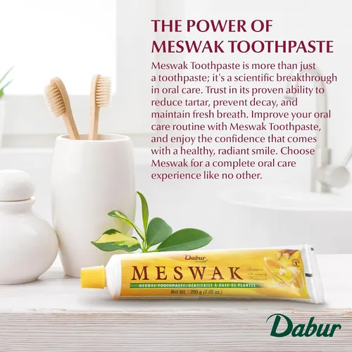 Vista 3 de Dabur Meswak Pasta de Dientes, 200 Gramos