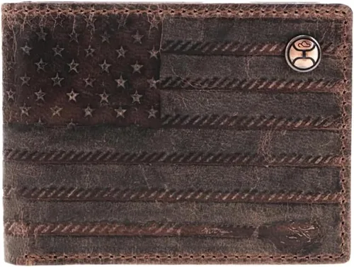 Vista 18 de HOOEY Cuero Bi-Fold Hombre, Hands-Up- Estampado Nómada, Talla única, 2812937