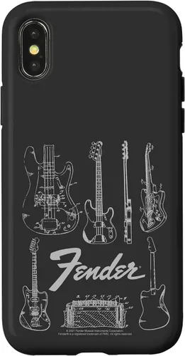 Vista 5 de Fender Carcasa de Guitars Line Art para iPhone 17