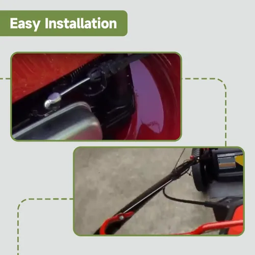 Vista 9 de Cable de control para cortacésped, freno y embrague, compatible con 48 pulgadas Cub Cadet MTD Yard Machines Yard Man Craftsman Troy-Bilt Husky