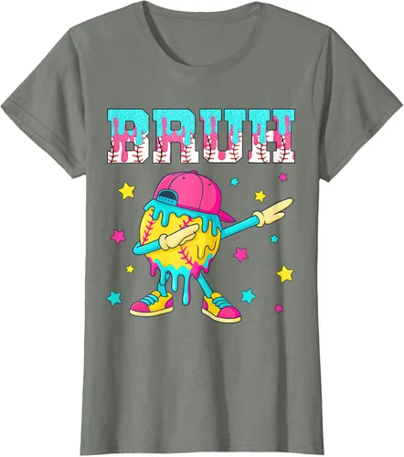 Vista 13 de Baseball Life Style 101 Apparel Youth Drip Baseball Boys Kid Camiseta