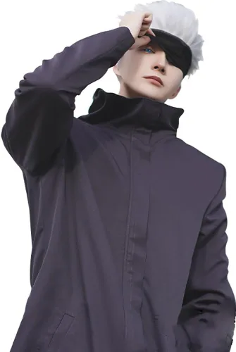 Vista 2 de POWHA Nuevo disfraz de cosplay para Jujutsu Kaisen Gojo Satoru