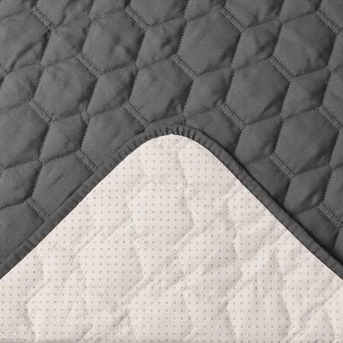 Vista 9 de RBSC Home Fundas de sofá reclinable de 30 pulgadas, fundas impermeables para sofás reclinables (gris oscuro, 30 pulgadas izquierda)