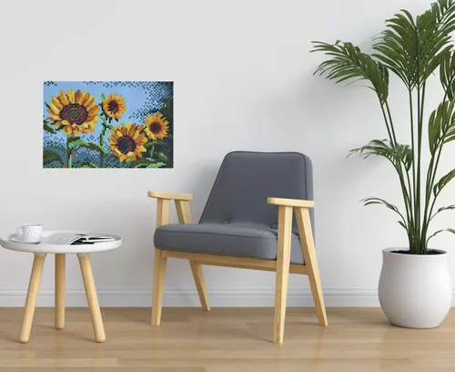 Vista 6 de Hama Art 3608 - Kit de cuentas de girasol