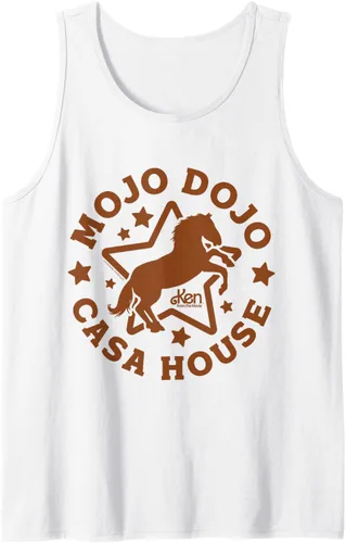 Vista 3 de Barbie The Movie - Camiseta sin mangas Mojo Dojo Casa House, Negro