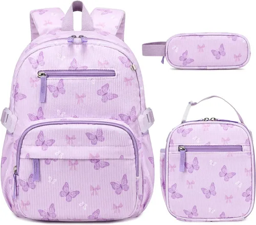 Vista 27 de JUEGO DE 12 MOCHILAS Lazo Floral Beige