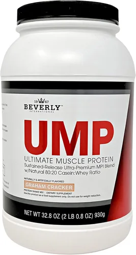 Vista 11 de Beverly International UMP Proteína en Polvo, Pastel de Ángel. Proporción Única de Suero-Caseína Desarrolla Músculo Magro. Fácil de Digerir. Sin