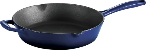 Vista 11 de Tramontina Sartén de hierro fundido esmaltado y horno holandés Sartén perfecta para freír, sellar, estofar y cocinar de horno a mesa