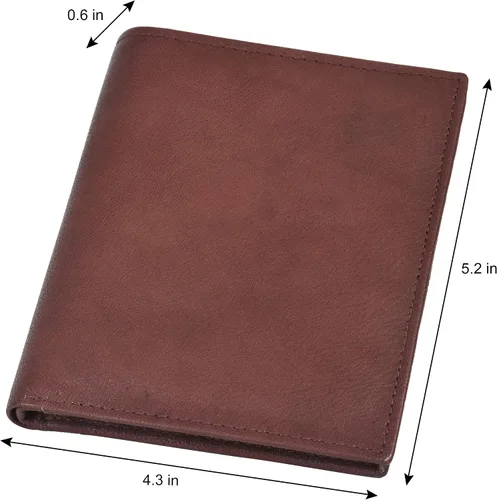 Vista 5 de LeatherBoss - Cartera plegable para hombre con 13 ranuras para tarjetas de crédito