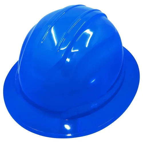 Vista 7 de Casco de seguridad Bullhead Safety de ala completa con suspensión de trinquete de seis puntos, casco de construcción reversible para seguridad