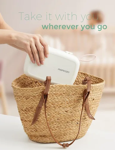 Vista 7 de Momcozy Calentador de leche portátil para viajes y cepillo de botella