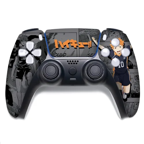 Vista 20 de Attackk on Tittan Custom PS-5 Controller Wireless compatible with Play-Station 5 Console by BCB Controllers Proudly Customized in USA with