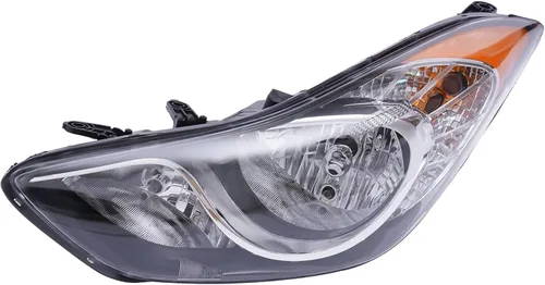 Vista 4 de Para 2011 2012 2013Hyundai Elantra sedán conjunto de faros halógenos faro izquierdo lado del conductor faro delantero faro delantero 92101-3Y000