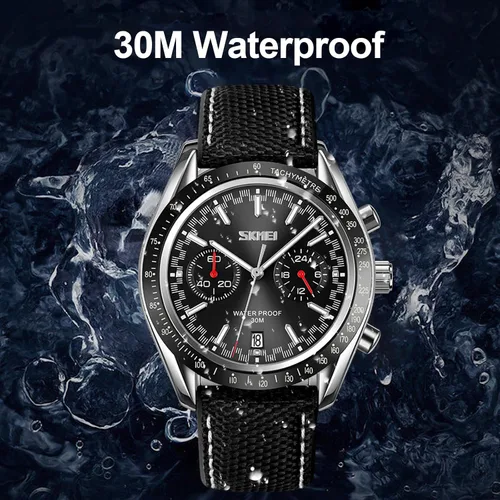 Vista 3 de Watch for Men- Classic Stylish Sports Fashion Casual Wrist Watch, Men Dress Watch Elegant Gift, 30M Waterproof, Auto Date Luminous Watch