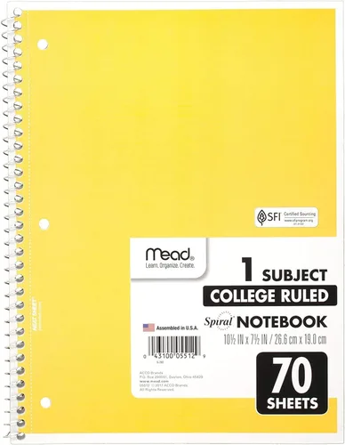 Vista 6 de Mead - Cuadernos con espiral