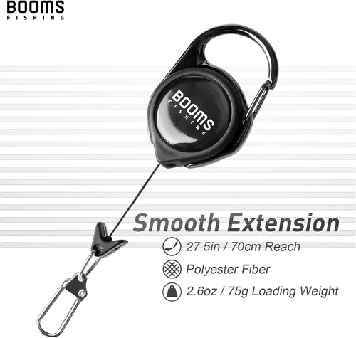 Vista 3 de BooMs pesca RG1 Retractor 3 pcs