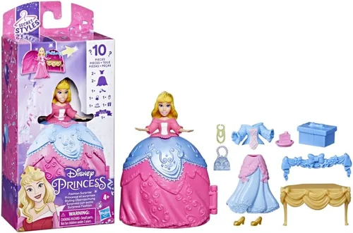 Vista 3 de Hasbro Disney Princess Secret Styles Fashion Surprise Aurora