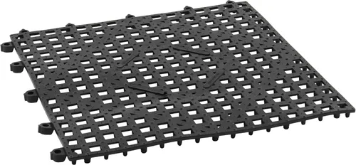 Vista 8 de Winco Tapete de barra de 27 pulgadas x 3.25 pulgadas, negro, mediano