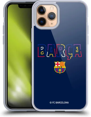 Vista 92 de Head Case Designs Funda de gel suave con licencia oficial del FC Barcelona Barca Crest Graphics [protección de grado militar] compatible con Apple