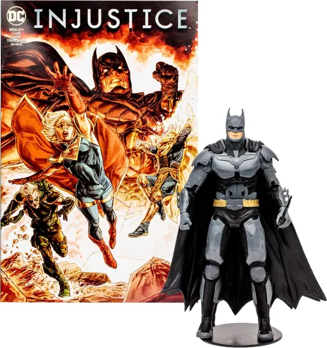 Vista 13 de McFarlane Toys - Figura DC Direct Gaming de 7 pulgadas con cómic - Injustice 2 WV1 - Green Arrow