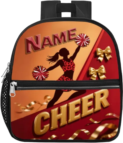 Vista 17 de Mochila transparente personalizada para niñas, mochila escolar de porristas de 12 x 6 x 12 pulgadas para mujeres, niños, adolescentes