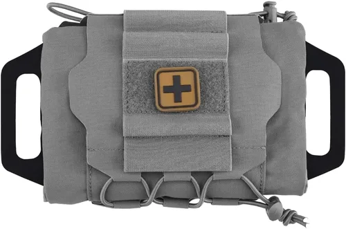 Vista 9 de Molle táctico bolsa de primeros auxilios sistema de dos piezas Micro Med kit senderismo bolsa de caza